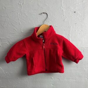 Columbia Vibrant Red Toddler Fleece Jacket